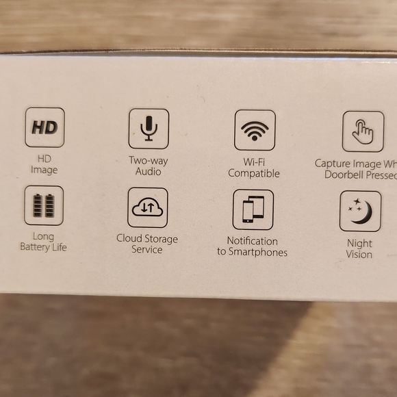 New Mini Doorbell in Black - Picture 3 of 3